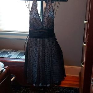 Halter mini dress